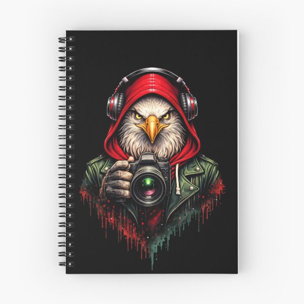 Item preview, Photographer Eagle – Creative Vision Streetwear Camera Lifestyle Animal Art designed and sold by ColorSplash123.