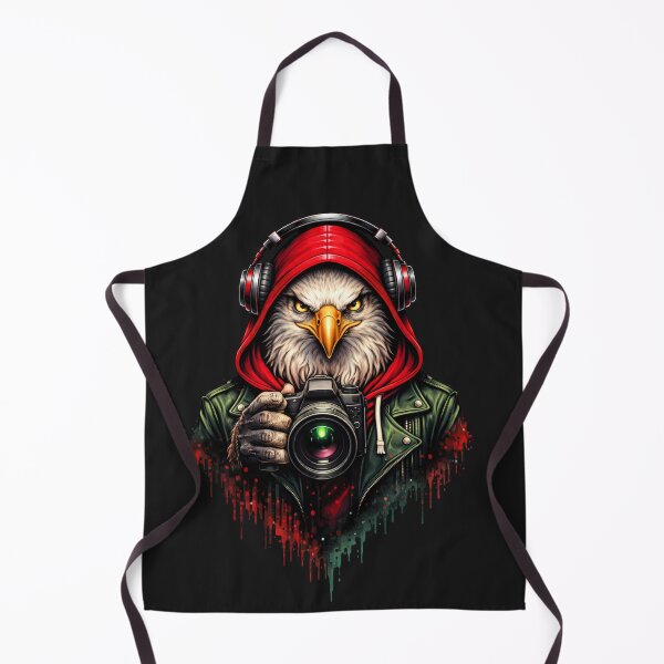 Item preview, Photographer Eagle – Creative Vision Streetwear Camera Lifestyle Animal Art designed and sold by ColorSplash123.