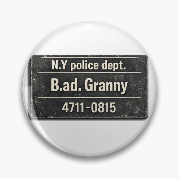 Artikelvorschau, Bad Granny | Funny Police Mugshot Style Design entworfen und verkauft von Mad-by-The-O.