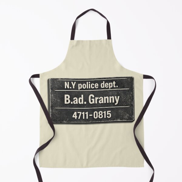 Item preview, Bad Granny | Funny Police Mugshot Style Design designed and sold by Mad-by-The-O.