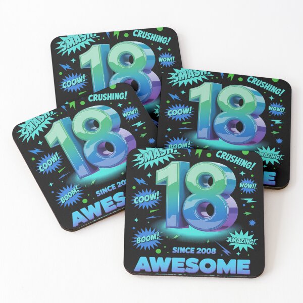 Item preview, Official Adult 18 Year Old18th Birthday designed and sold by tiemacopaxer.
