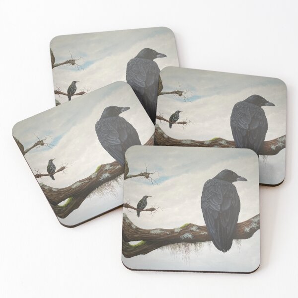 Item preview, “Mr Scrivens And The Starling, (Plot To Steal The Sky)” designed and sold by DegsyArt.