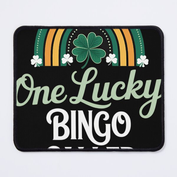 Item preview, One Lucky Bingo Caller St. Patrick_s Day Funny Rainbow designed and sold by tiemacopaxer.