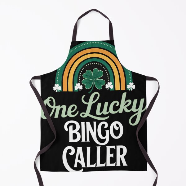 Item preview, One Lucky Bingo Caller St. Patrick_s Day Funny Rainbow designed and sold by tiemacopaxer.