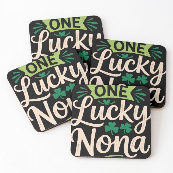 Item preview, One Lucky Nona St. Patrick_s Day Funny designed and sold by tiemacopaxer.