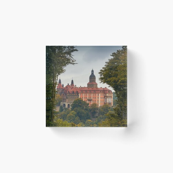 Item preview, Ksiaz Castleksiąz castle, ksiaz castle, schloss fuerstenstein, walbrzych, lower silesian voivodeship, silesia, poland, central europe, europe, travel, visit, sightseeing, castle, fortress, ksiaz landscape park, sudeten mountains, sudeten foreland, pelczni designed and sold by DiFigianoPhoto.