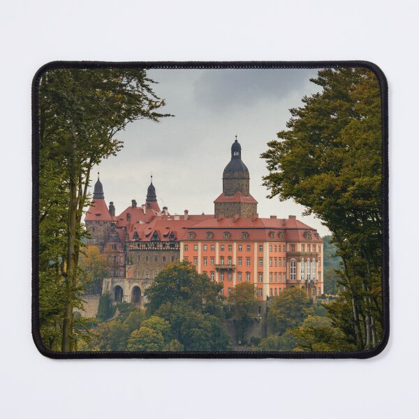 Item preview, Ksiaz Castleksiąz castle, ksiaz castle, schloss fuerstenstein, walbrzych, lower silesian voivodeship, silesia, poland, central europe, europe, travel, visit, sightseeing, castle, fortress, ksiaz landscape park, sudeten mountains, sudeten foreland, pelczni designed and sold by DiFigianoPhoto.