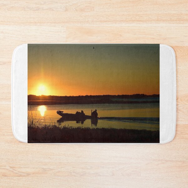 Item preview, Sunrise Boating on Lake Toho designed and sold by MercerImages.