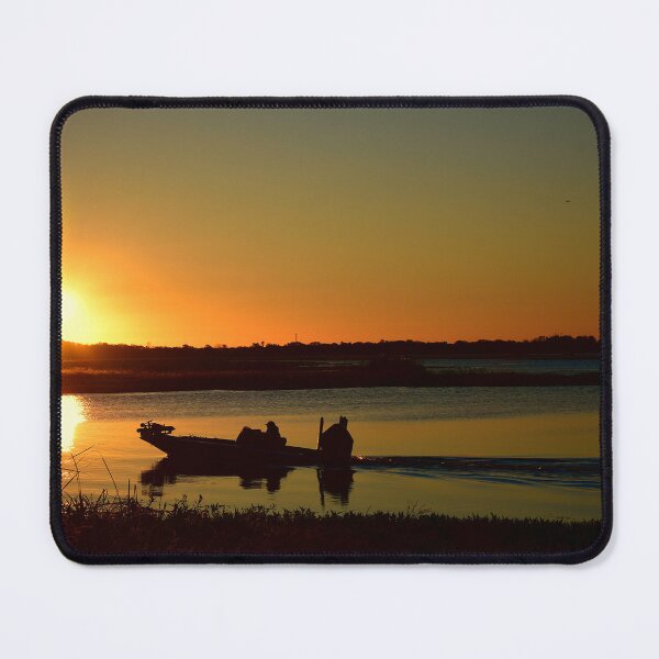 Item preview, Sunrise Boating on Lake Toho designed and sold by MercerImages.