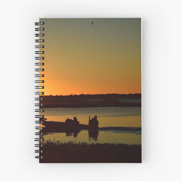 Item preview, Sunrise Boating on Lake Toho designed and sold by MercerImages.
