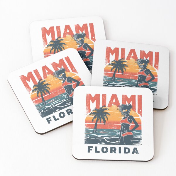 Item preview, Miami - Florida - US designed and sold by GoodOldVintage.