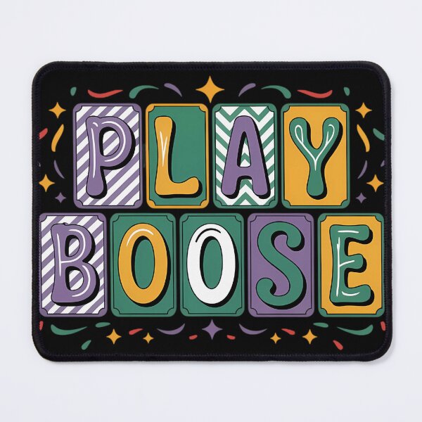 Item preview, Play Boosie Coquette Mardi Gras Festive designed and sold by tiemacopaxer.