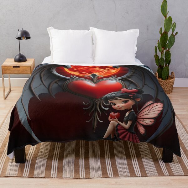 Item preview, Blood Moon Valentine Fairy – A Heart from the Moonlit Realms designed and sold by nicky2342.