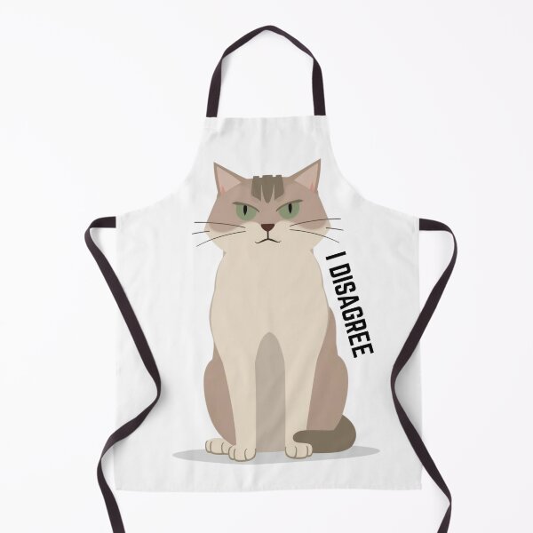 Item preview, I Disagree Cat Minimal Illustration designed and sold by CreatedbyKandJ.