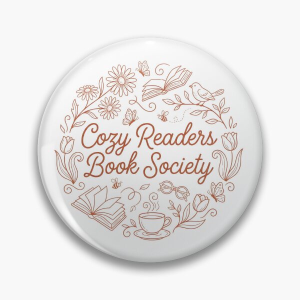 Item preview, Book Lover Design – Cozy Readers Book Society | Cottagecore Reading Aesthetic designed and sold by Frida-Kreativ.