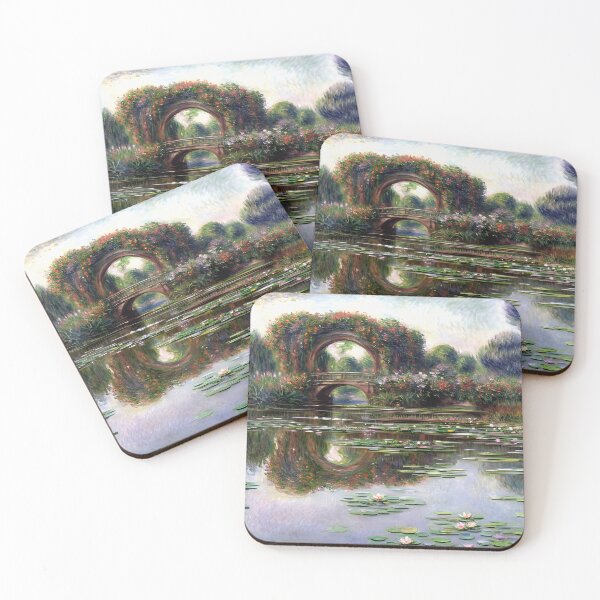 Item preview, Rose-Flowered Arches at Giverny - Blooming Beauty  designed and sold by artdesignsnow.