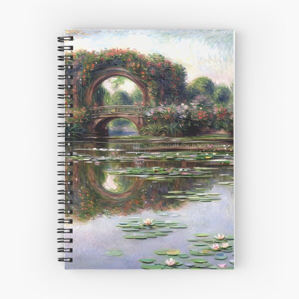 Item preview, Rose-Flowered Arches at Giverny - Blooming Beauty  designed and sold by artdesignsnow.
