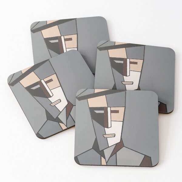 Item preview, Man wearing a flat cap designed and sold by JensScherleArt.