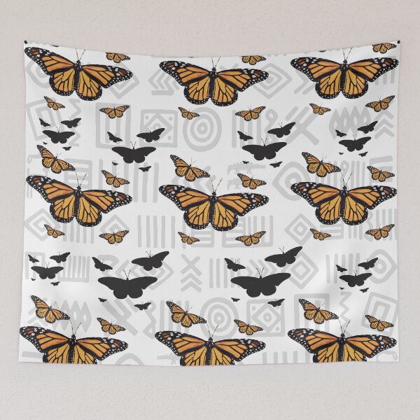 Item preview, Bogolan patterned butterfly designed and sold by Wolagno.