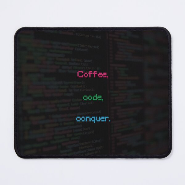 Item preview, Coffee, Code, Conquer Poster – Programmer Wall Art | Tech Workspace Decor | Coding & Developer Motivation Print designed and sold by Bassils-Designs.