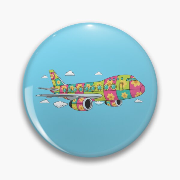 Item preview, Retro Passenger Jet Sticker - 70s Airline Design designed and sold by octozap.