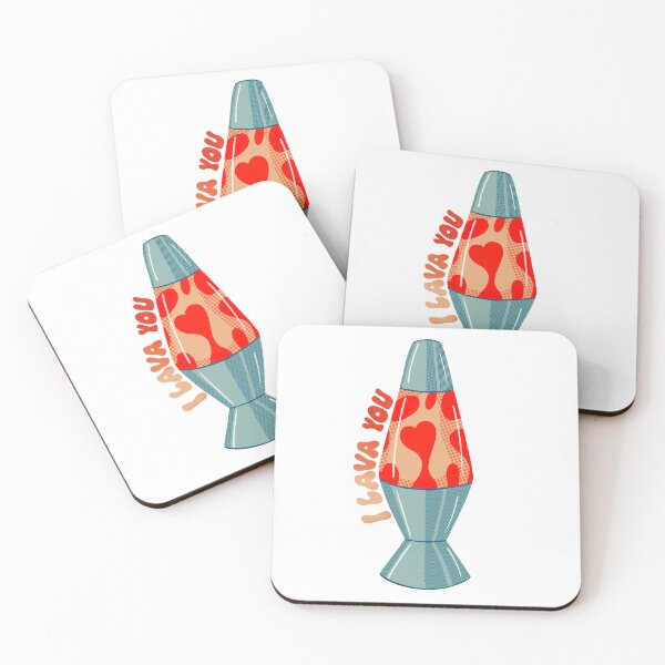 Item preview, I Lava You - Retro Lava Lamp designed and sold by SarahWhittle.