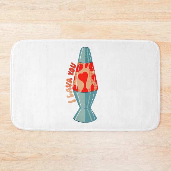 Item preview, I Lava You - Retro Lava Lamp designed and sold by SarahWhittle.