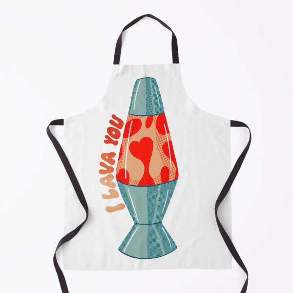 Item preview, I Lava You - Retro Lava Lamp designed and sold by SarahWhittle.