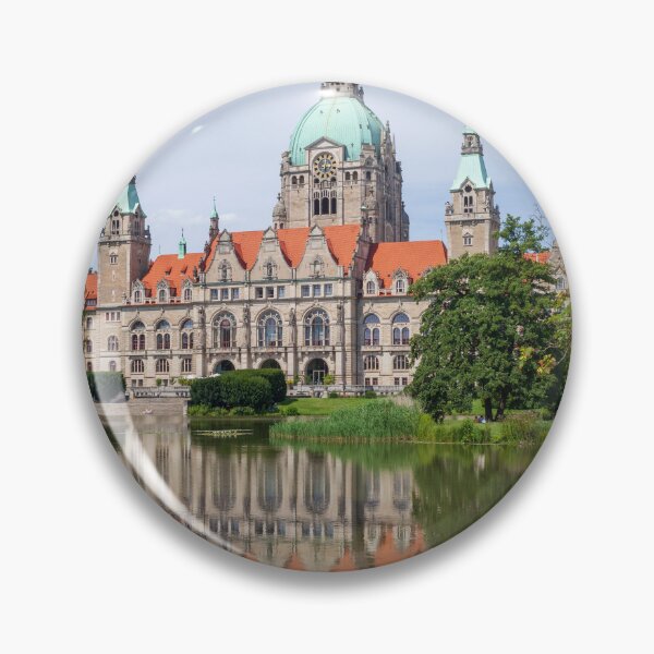 Item preview, New Town Hall with Maschsee pond in Maschpark, Hanover designed and sold by Torsten  Krüger.