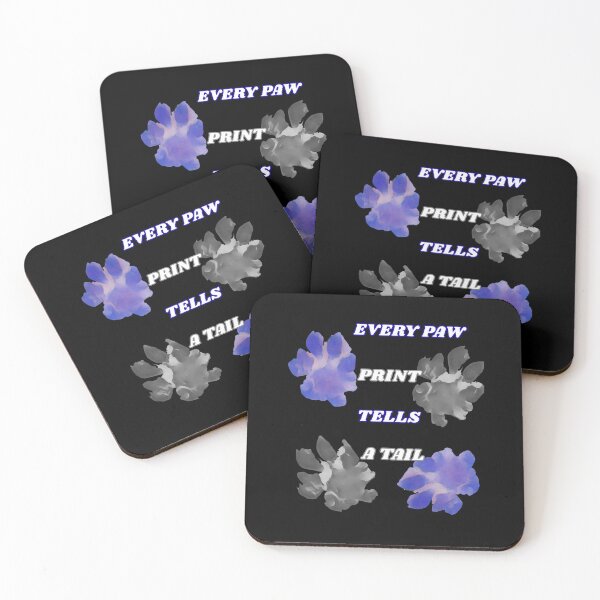 Item preview, Every Paw Print Tells A Tail designed and sold by mirciashop.