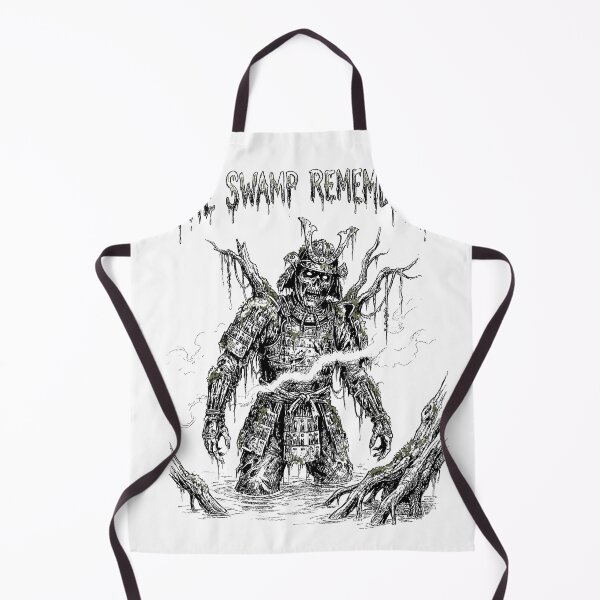 Item preview, Sentinel of the Cursed Swamp - Undead Samurai designed and sold by bapupa.