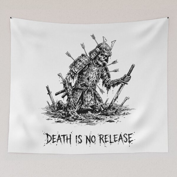 Item preview, The Battlefield's Harvest - Undead Samurai designed and sold by bapupa.
