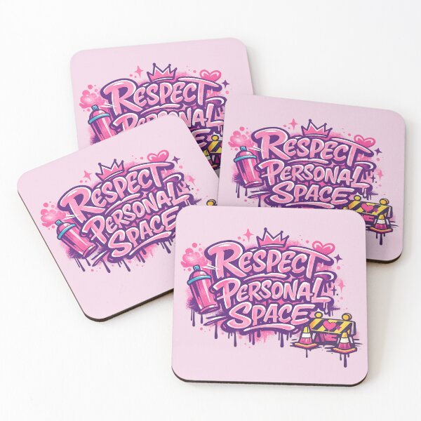 Item preview, Respect Personal Space – Girly Graffiti Attitude designed and sold by Ivy-Triggs.