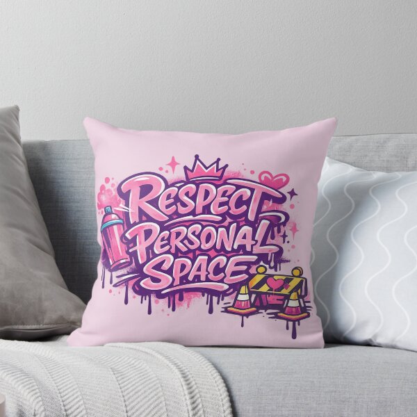 Item preview, Respect Personal Space – Girly Graffiti Attitude designed and sold by Ivy-Triggs.