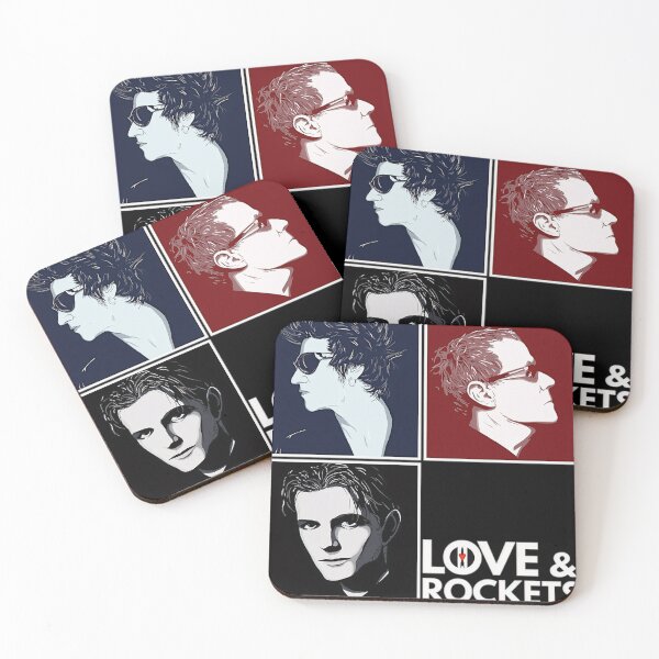 Item preview, Love  Rockets Band Portrait Design For Post designed and sold by Drawy2020.