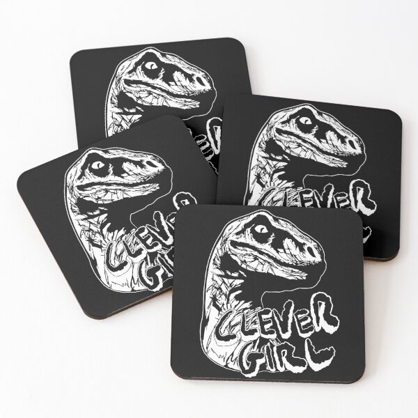 Item preview, Clever Girl Raptor Película de ciencia ficción Rojo designed and sold by Jamie Collins.