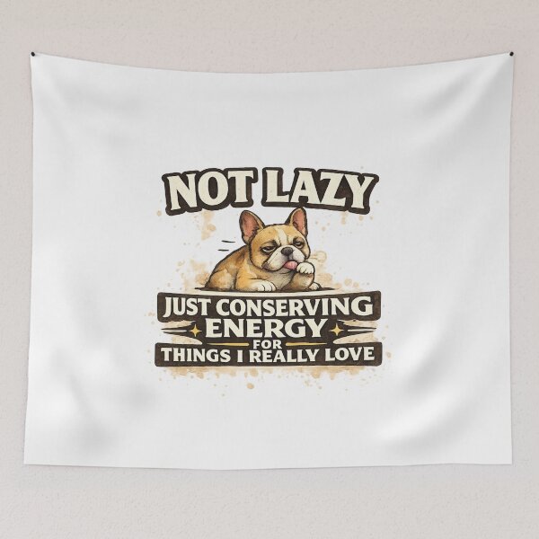 Item preview, Not Lazy Just Conserving Energy designed and sold by TheNyneShop.