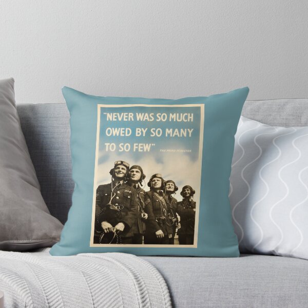 Item preview, Never Was So Much Owed By So Many To So Few - WW2 Poster designed and sold by warishellstore.