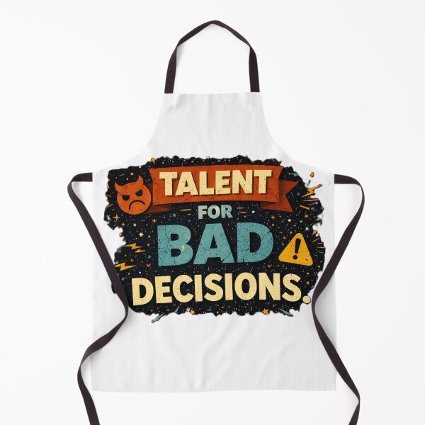 Item preview, talent for bad decisions designed and sold by Shop-Pi.