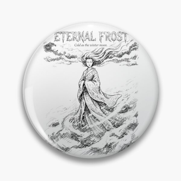 Item preview, Frost of the Frozen Soul - Japanese Yuki-Onna Spirit designed and sold by bapupa.