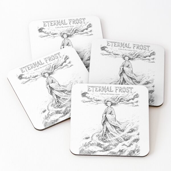 Item preview, Frost of the Frozen Soul - Japanese Yuki-Onna Spirit designed and sold by bapupa.