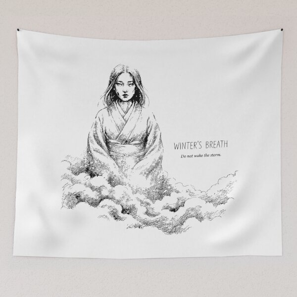 Item preview, The Mountain Path Spirit - Japanese Yuki-Onna Spirit designed and sold by bapupa.
