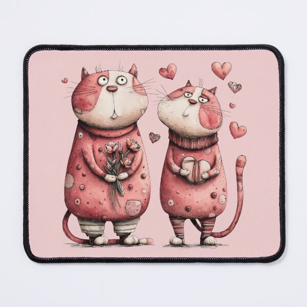 Item preview, Sweet Romantic Cats designed and sold by Erika Kaisersot.