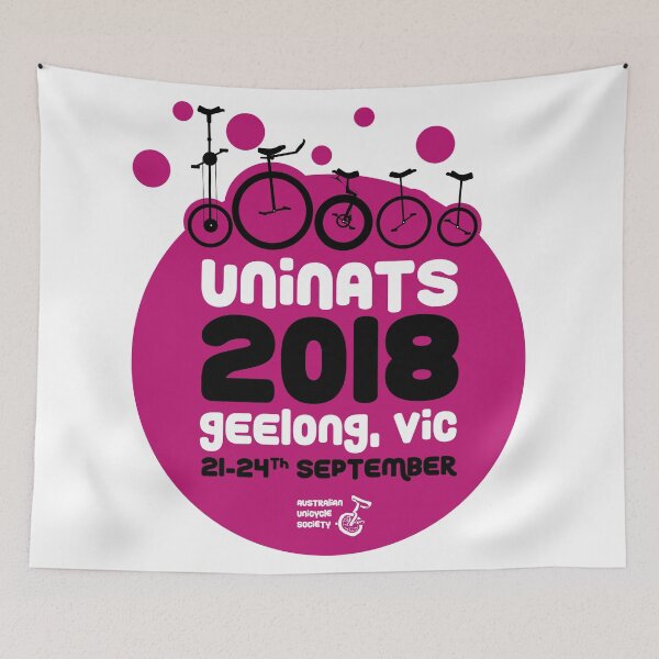 Item preview, 2018 Australian Unicycle Nationals (UniNats) designed and sold by ThisOnAShirt.