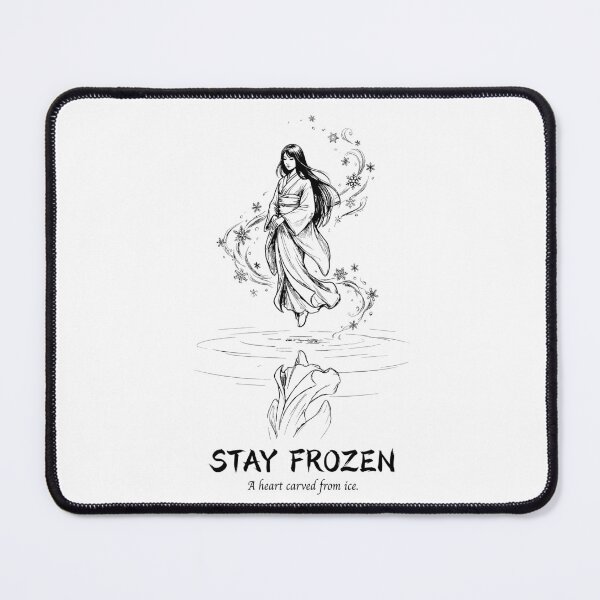 Item preview, The Pale Snow Ghost - Japanese Yuki-Onna Spirit designed and sold by bapupa.
