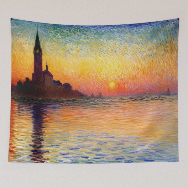Item preview, San Giorgio Maggiore at Dusk - Serene Twilight  designed and sold by artdesignsnow.