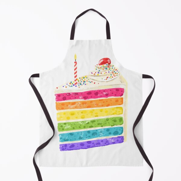 Item preview, Rainbow Cake Slice designed and sold by SarahWhittle.