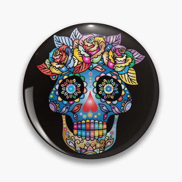 Item preview, Vibrant Calavera Bloom designed and sold by sifashion26.