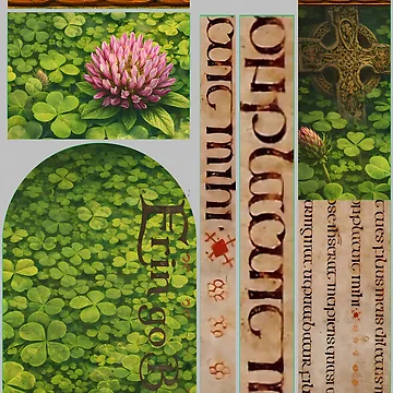 Artwork thumbnail, Celtic Clover Backpack by The-Weekly-Rag