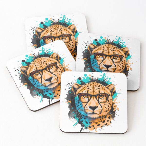 Item preview, Painted Cheetah designed and sold by CraftsMeDesign.